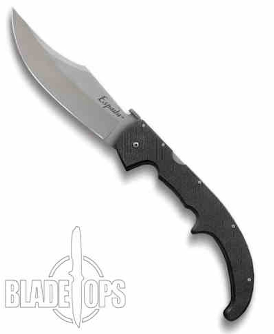 Cold Steel Extra Large G10 Espada Knife, Plain Edge, 62NGX