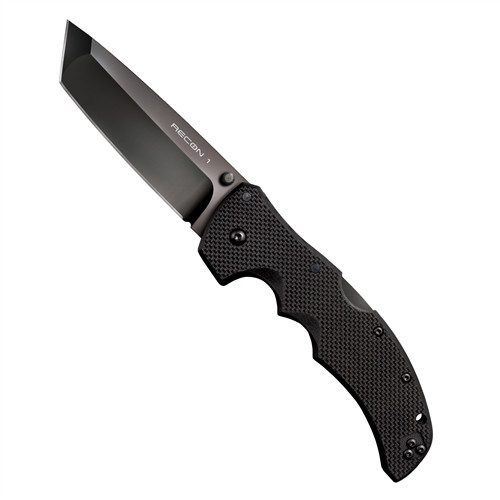 Cold Steel Recon 1 Tri-Ad Knife, Carpenter CTS XHP Tanto Blade