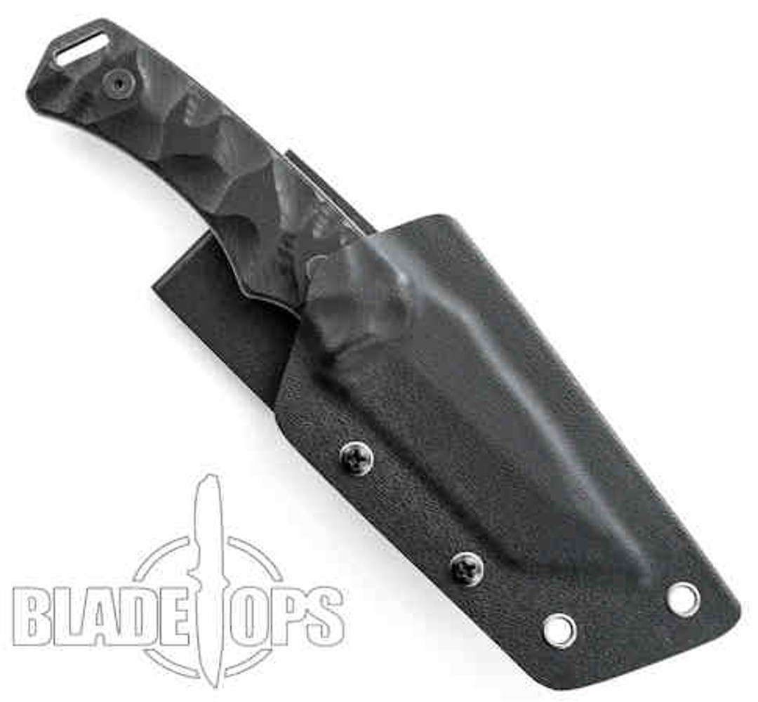 Schrade F15 Fixed Blade Knife, Tanto Point Blade, G10 Handle