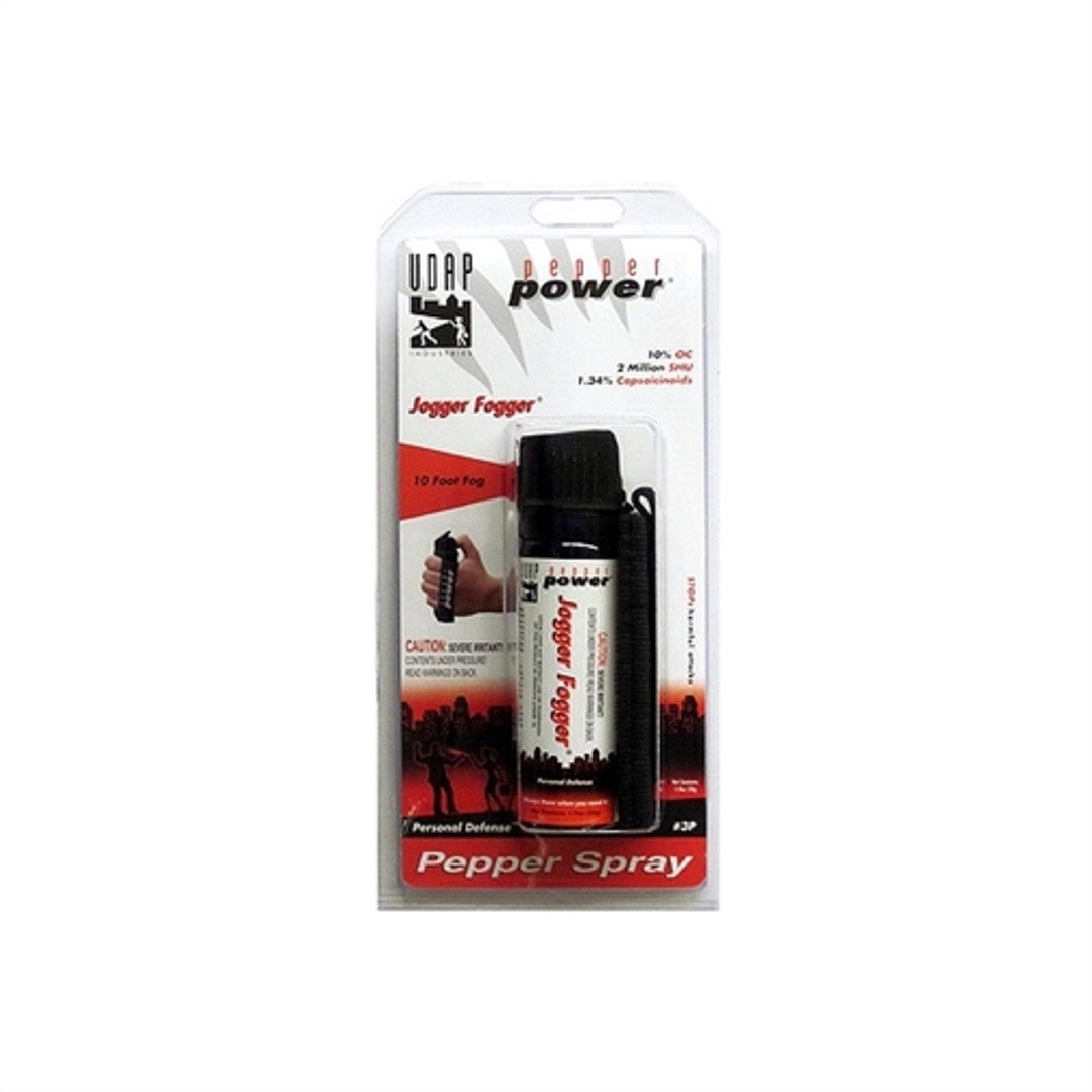 UDAP Industries Jogger Fogger Pepper Spray, 1.9 oz. with Holster