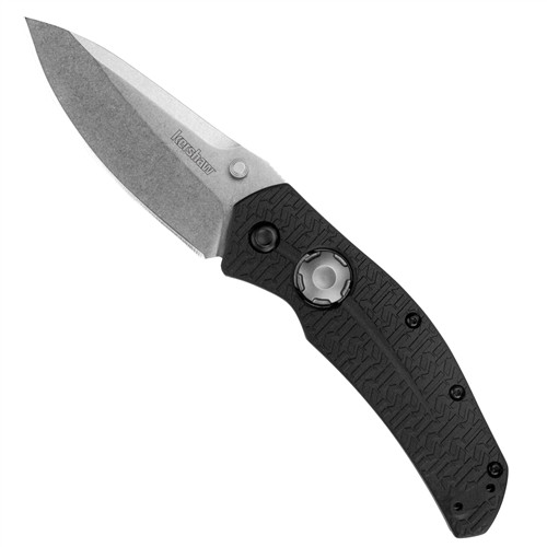 Kershaw Thistle Folder Knife, Stonewash Blade