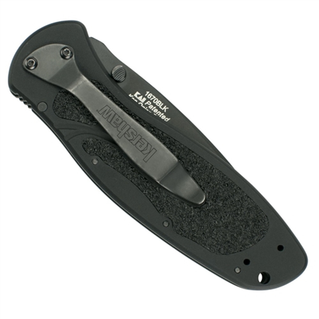 Kershaw Blur Spring Assisted Knife, Black, KS1670BLK