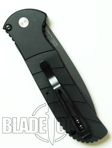 Benchmade H&K 14700SBX Auto Knife, Black Part Serrated Blade