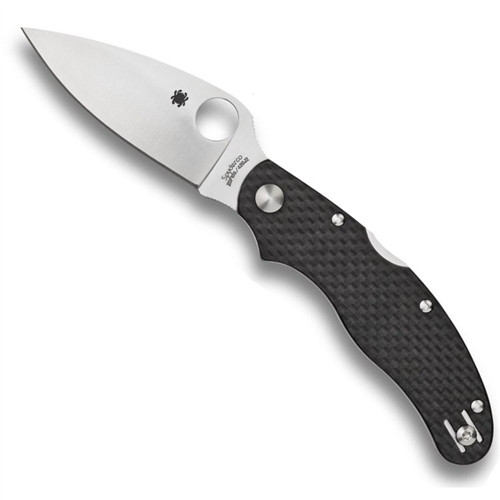Spyderco Caly 3, Carbon Fiber Handle, Manual Folder