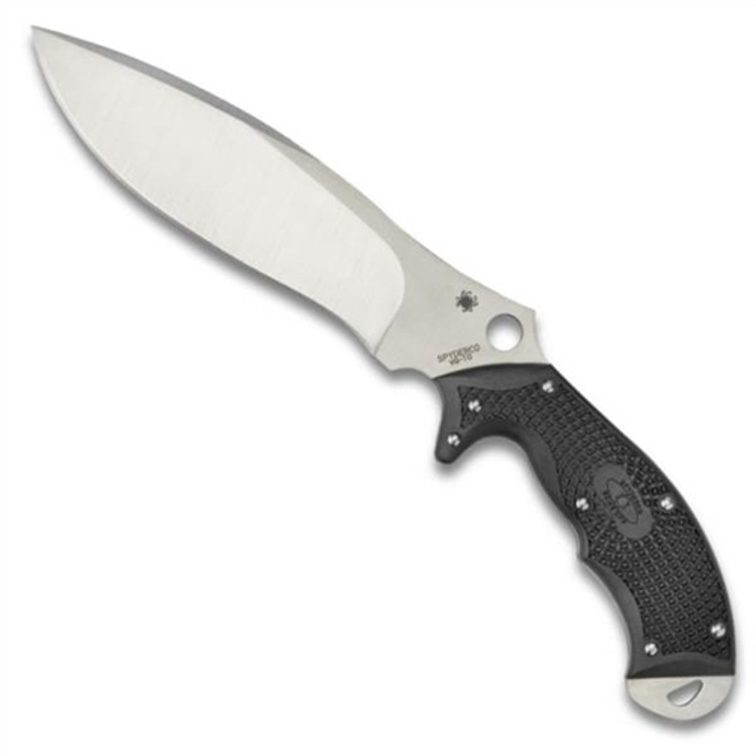 Spyderco Schempp Rock Knife, Flat Ground VG10 Plain Blade, FP20FPBK