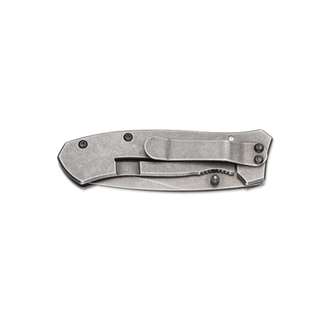 Boker Magnum Amulet Framelock Folding Knife, Stonewash