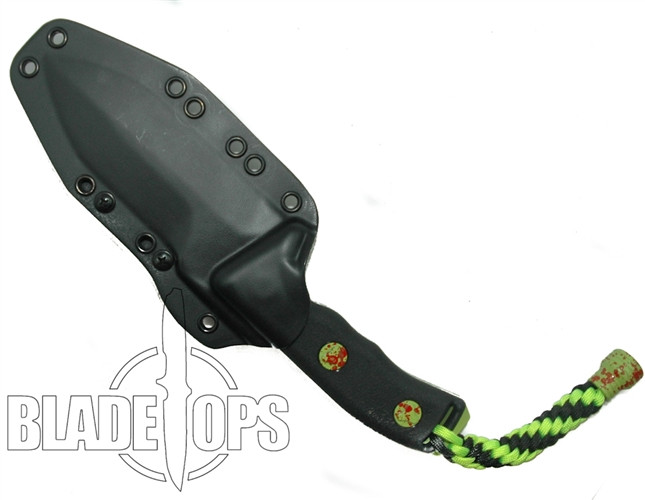 Microtech Zombie Crosshair Knife, Full Serrated Blade