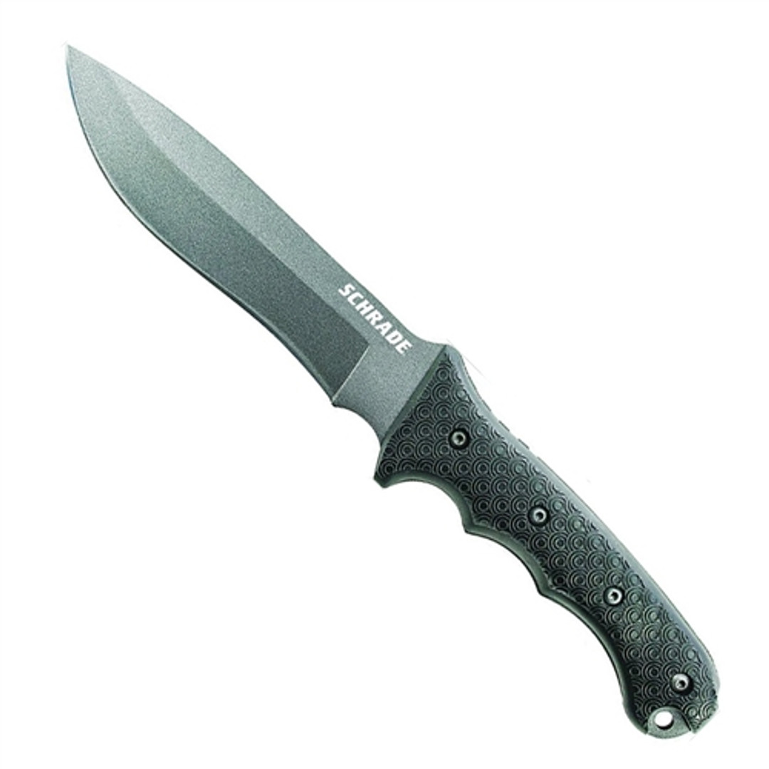 Schrade F9N Extreme Survival Knife, Full Tang Drop Point Blade