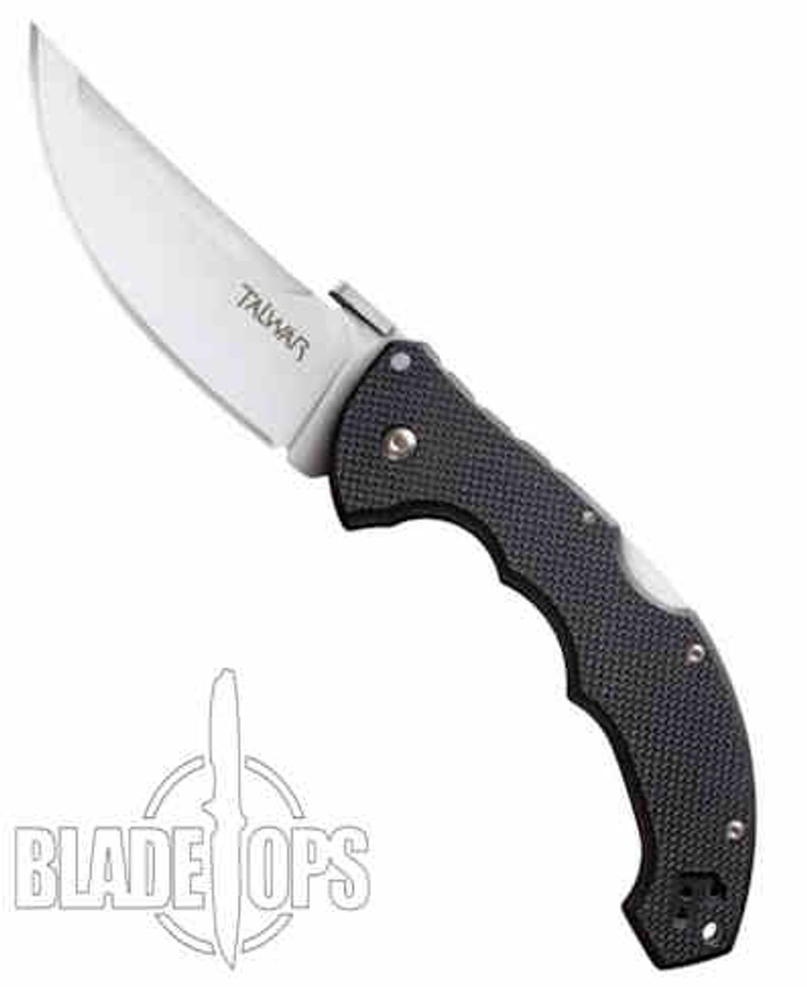 Cold Steel Talwar Folder Knife, Plain Edge, 4", 21TTL