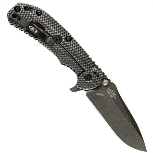 Zero Tolerance Hinderer 0560BW Flipper Knife, Blackwash Finish