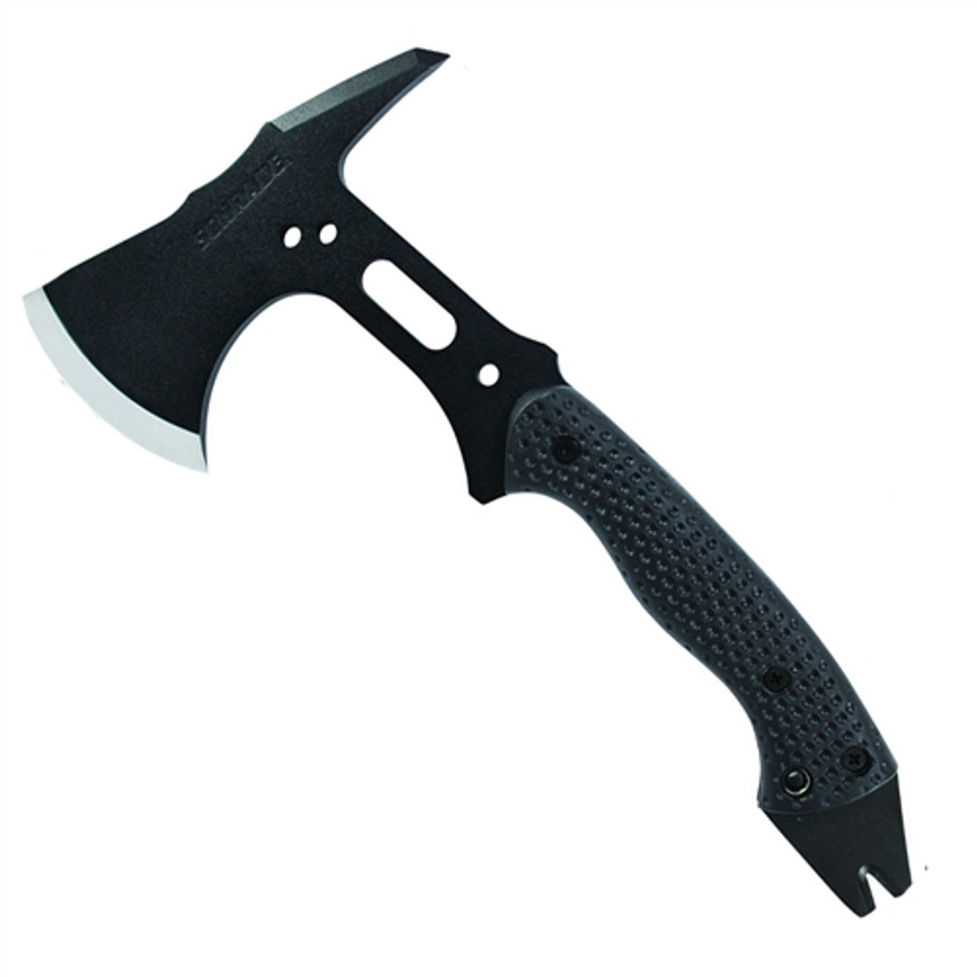 Schrade AXE5 Tactical Axe, Black Blade