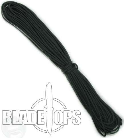 Paracord, 550 Mil-Spec, Black, 100'