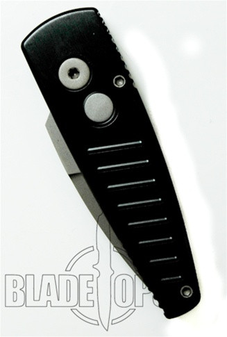 Pro-Tech Stinger Auto Knife, Black Handle, Bead Blast Blade, P/S, 401PS
