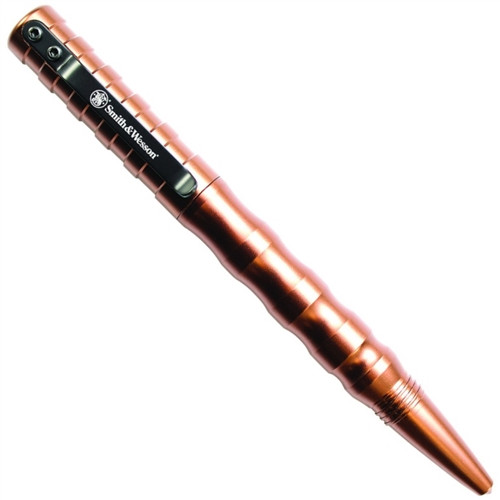 Smith & Wesson PENMP2BR Tactical Pen, Military & Police, Brown