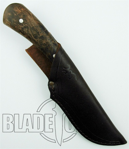 Browning Jerry Fisk Large Trailing Point Skinner Knife, Model 572, Salesman Sample 73