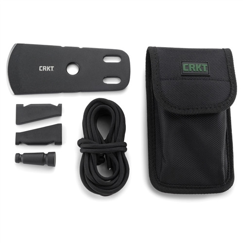 CRKT 2211 Persevere Survival Fixed Blade Axe Head, Black Finish