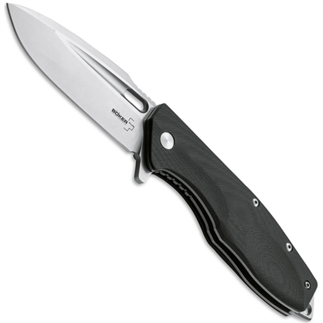 Boker Plus 01BO771 Caracal Flipper Knife, D2 Stonewash Blade