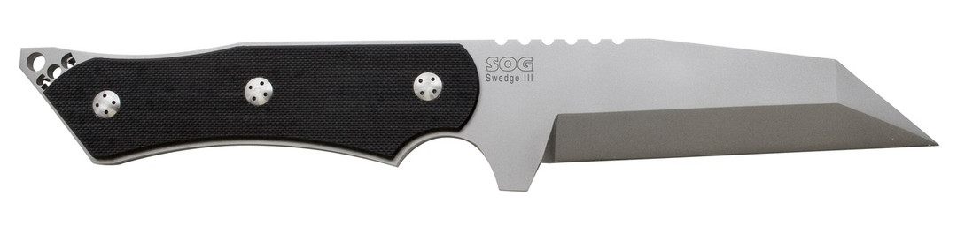 SOG Swedge III Fixed Blade Knife with Kydex Sheath, BH03-K