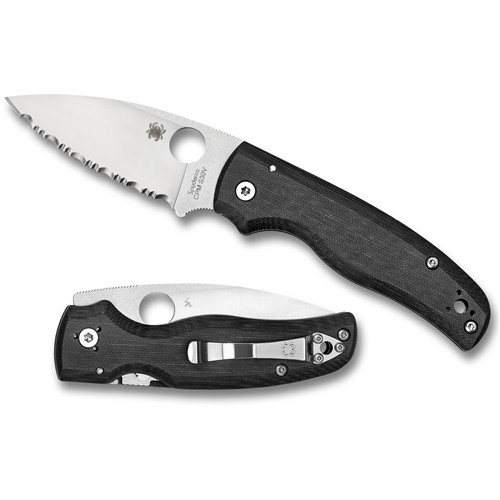 Spyderco C229GS Shaman Folder Knife, CPM-S30V Satin SpyderEdge Blade