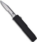 Benchmade H&K Tumult OTF Knife, Satin, Ser (BEN14800S)