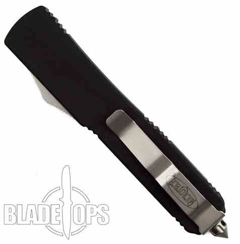 Microtech Ultratech OTF Knife, Stonewash, D/E,  P/S,  MT122-11