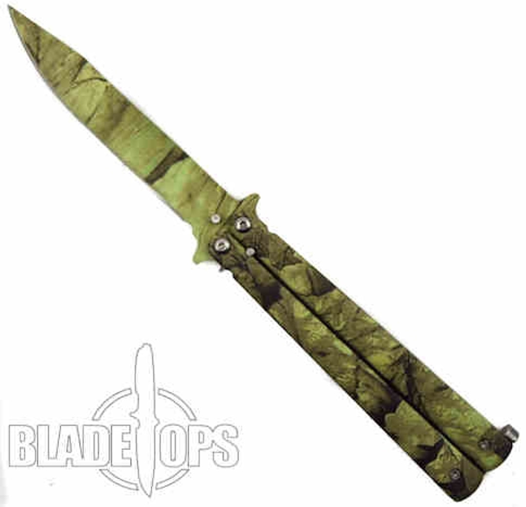 Camo II Butterfly Knife