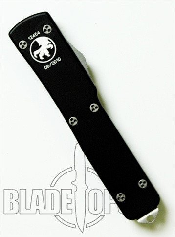 Microtech UTX70 OTF Knife, Bead Blast Plain Single Edge, MT148-7