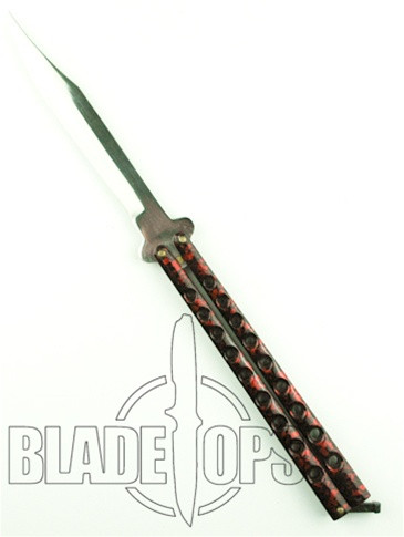 Red Monkey Butterfly Knife, 13"