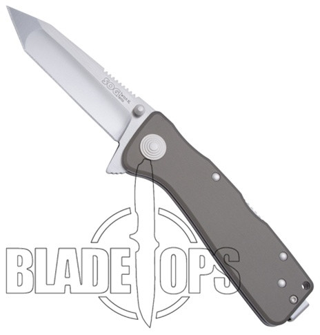 SOG Twitch XL Spring Assist Knife, Graphite Handle, Tanto Blade, TWI201