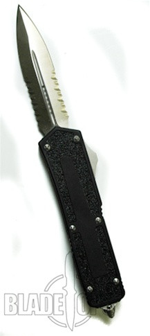 Microtech Scarab Double Action, OTF, Satin P/S Blade, D/E, MT110-5