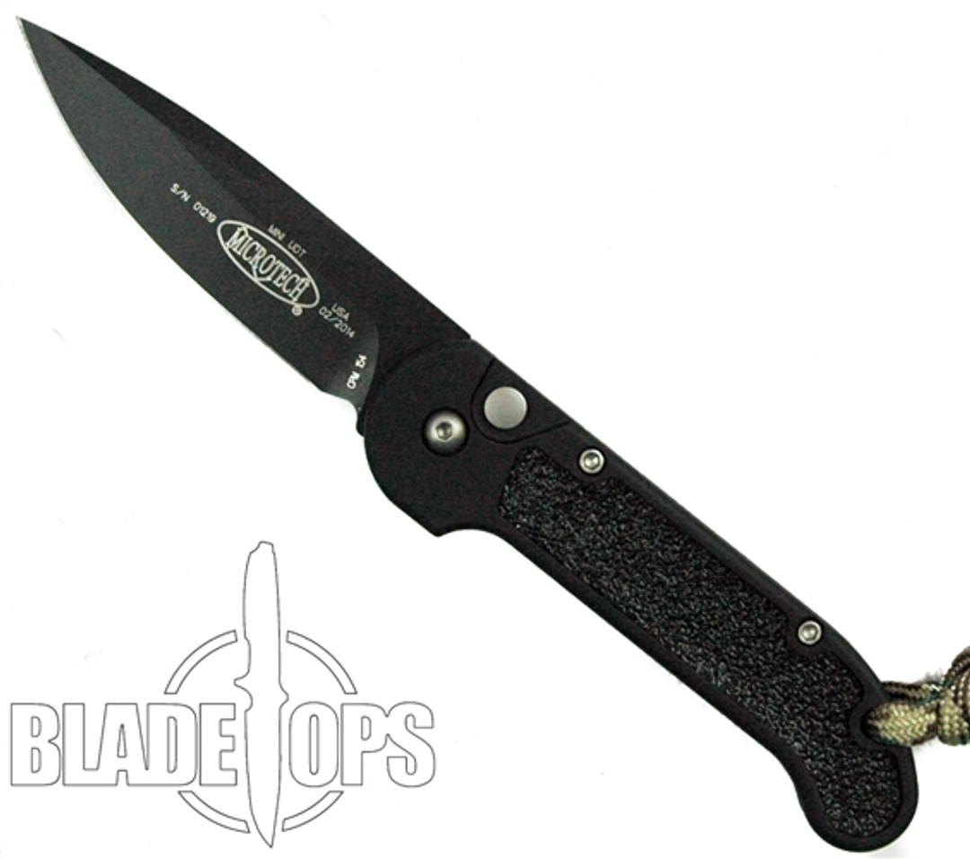 Microtech 155-1 Mini UDT Auto Knife, Black Blade