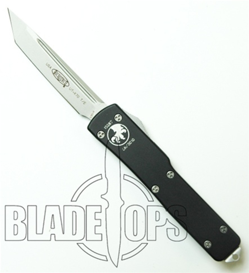 Microtech UTX70 OTF Knife, T/E, Satin Standard Edge Blade, MT149-7