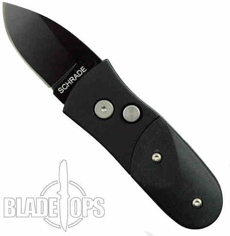 Schrade SCALY Automatic Knife, Black Tactical
