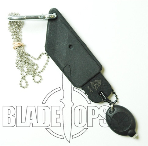 TOPS Knives ALRT 01 Neck Knife with LED Light and Kydex Sheath, ALRT01
