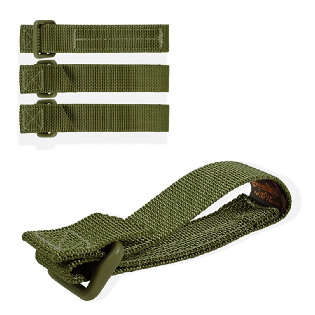 Maxpedition 3" TacTie, Pack of 4, OD Green