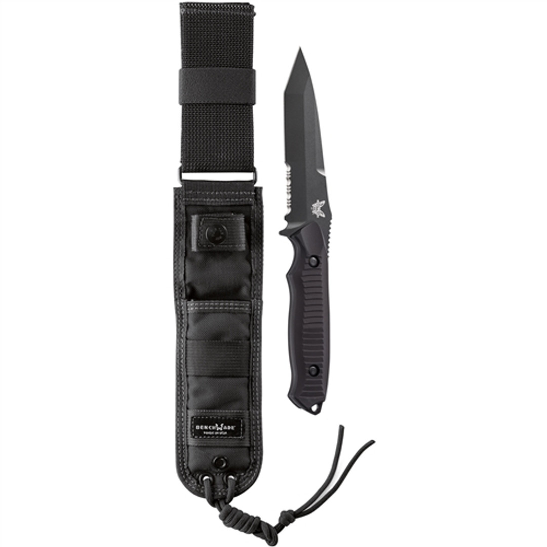 個人装備 TAD GEAR , BENCHMADE NIMRAVUS, Benchmade 141SBK Nimravus Tanto Fixed Blade Knife, 154CM