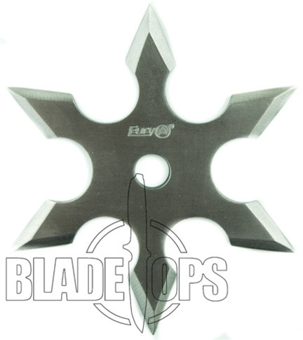 Fury Tornado Six Point Shuriken, 4.25"