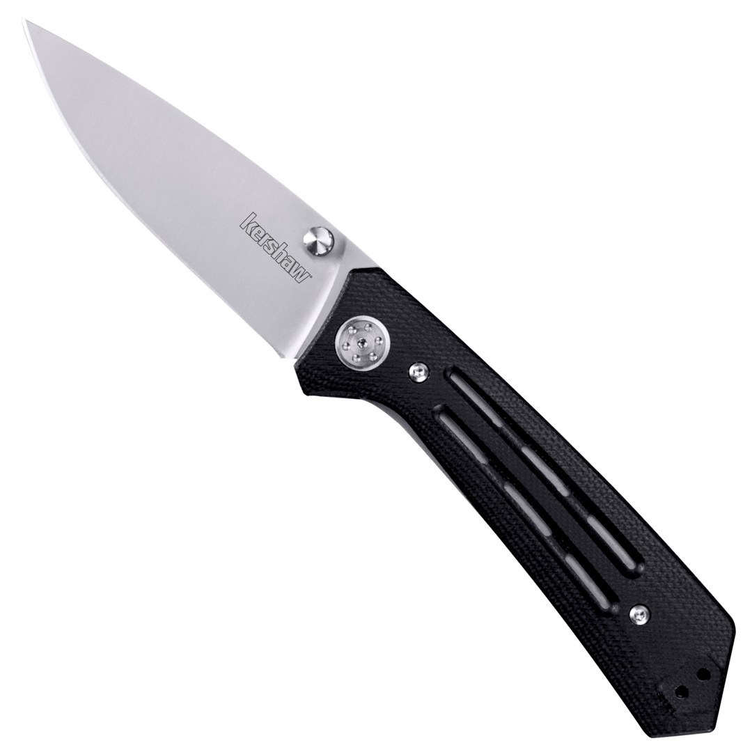 Kershaw Injection 3.5 Folder Knife, Plain Edge Satin Blade, KS3830