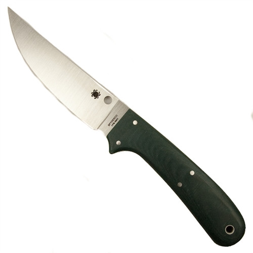 リファインプロSP Spyderco Phil Wilson Southfork Fixed Blade Knife, CPM-S90V Satin Blade