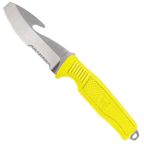 Benchmade 112s Yel Fixed Dive Knife Combo Edge