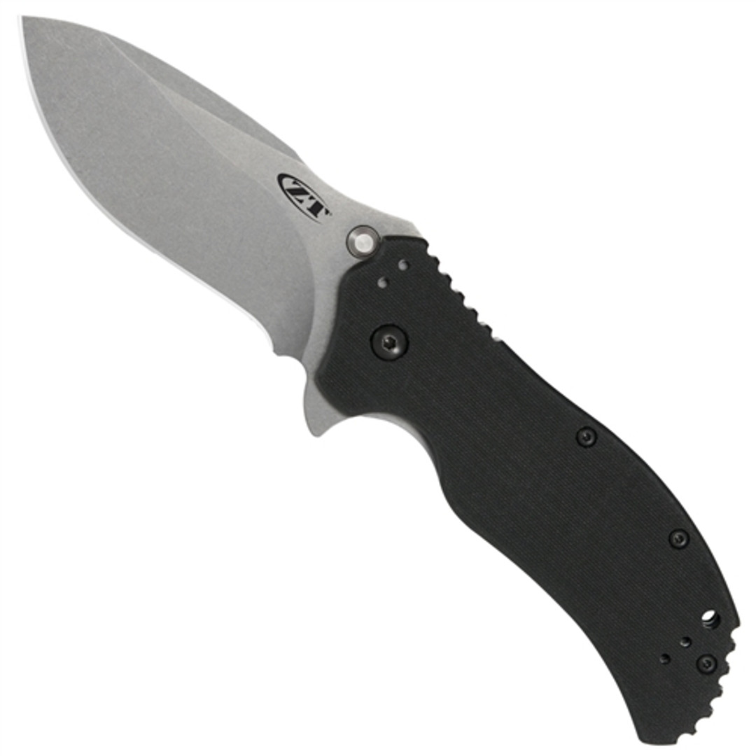 Zero Tolerance 0350SW Spring Assist Knife, CPM-S30V Stonewash Blade