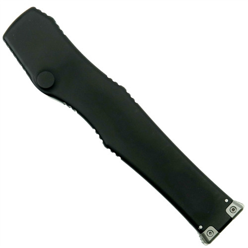 Microtech 250-2 Halo VI T/E OTF Auto Knife, Black Combo Blade