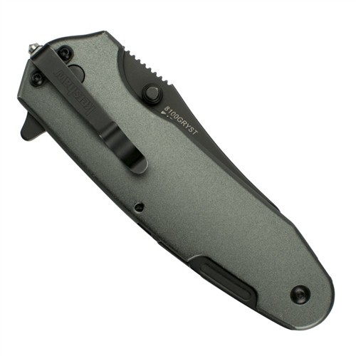 Kershaw Funxion EMT Assist Knife, Combo Blade, 8100GRYST