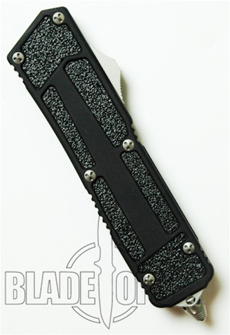 Microtech QD Scarab OTF Knife, Single Standard Edge, Bead Blast Finish, MT111-7