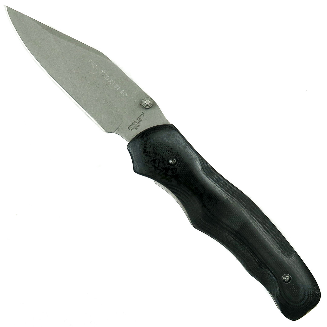 Bear OPS Manual Folder Knife, Bead Blast Clip Point Blade, Zytel Handle