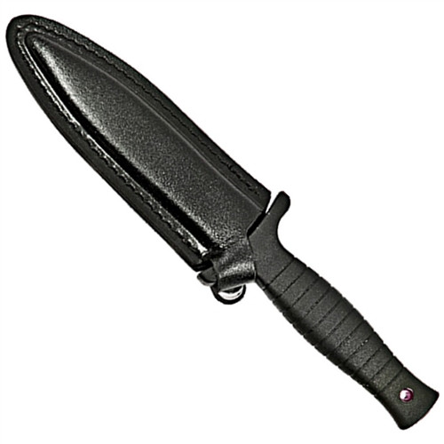 Smith & Wesson Dual Edge Tactical Boot Knife with Leather Sheath