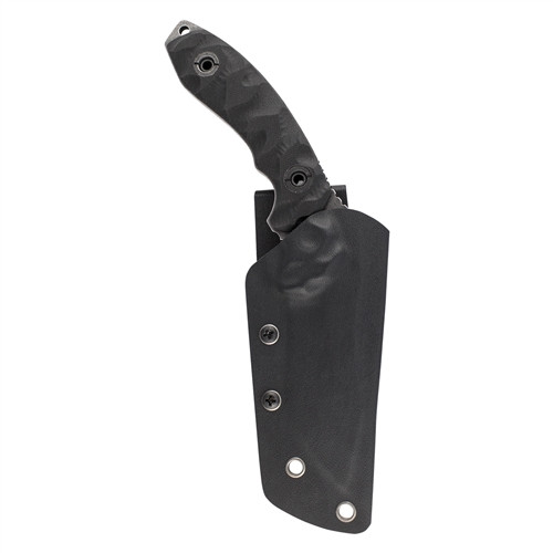 Schrade SCHF23-TR Fixed Blade Knife, Black/Stonewash Trainer Blade