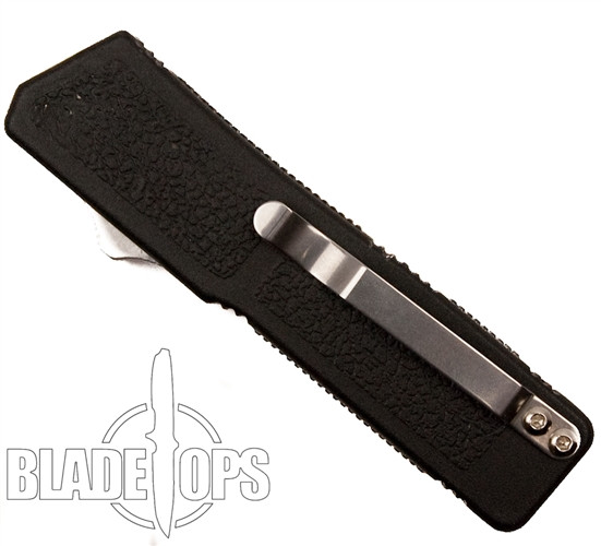 Lightning D/A OTF Automatic Knife, Satin Dagger Blade, Taiwan