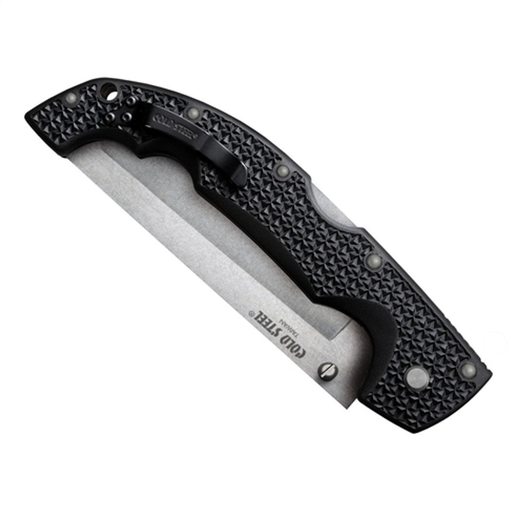 Cold Steel X-Large Voyager Knife, CTS- BD1 Tanto Plain Blade