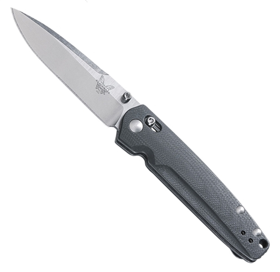 Benchmade 485 Valet AXIS Folder Knife, Satin Silver Blade